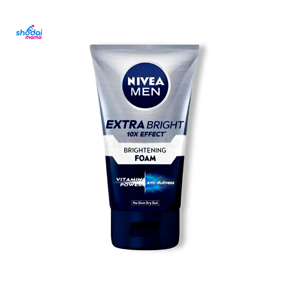 Nivea Men ExtraBright Brightening Foam 100gm
